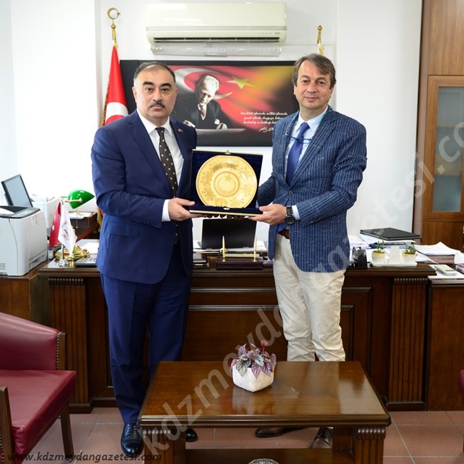 BEÜ’sine Azerbaycan’ın Türkiye Büyükelçisinden Ziyaret